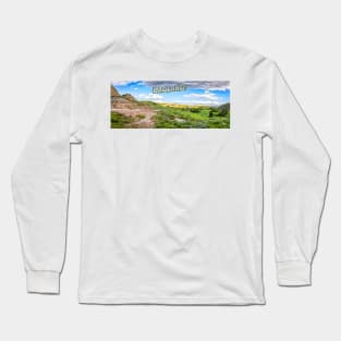 North Dakota Badlands Long Sleeve T-Shirt